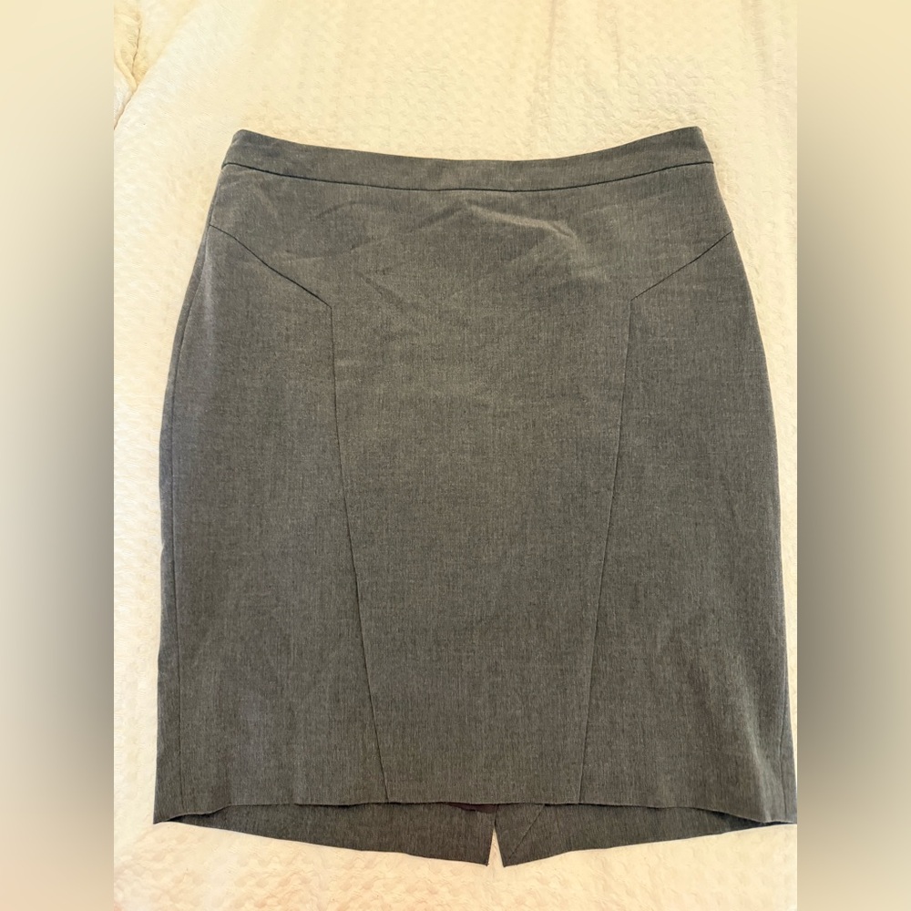Limited Gray Pencil Skirt